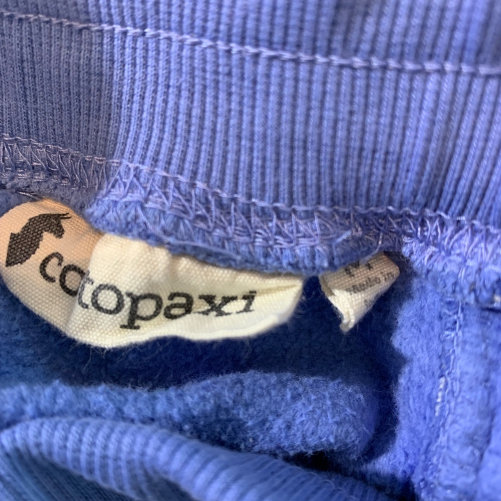 Cotopaxi Blue Fleece Sweatpants Jogger Pants Size‎ Medium - Picture 5 of 6